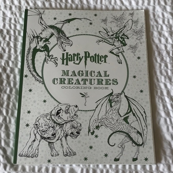 Harry Potter Magical Creatures Coloring Book - Picture 5 of 8